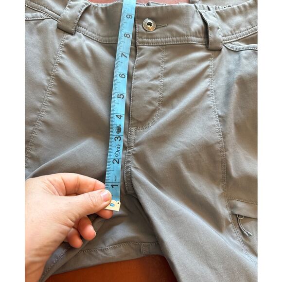 Duluth Dry on the Fly Slim Leg Pants Light Gray Quick Dry UPF 50 Women’s 8x29 - Picture 4 of 8